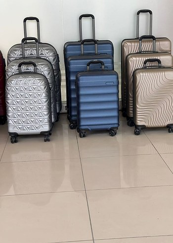 3 BOY Tek fiyat desenli Valiz TAM SİLİKON KIRILMAZ A KALİTE - Görsel 7