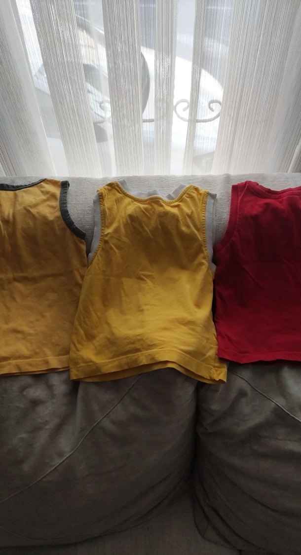 Renkli Baskılı Erkek Çocuk Askısız Tişört - Görsel 3