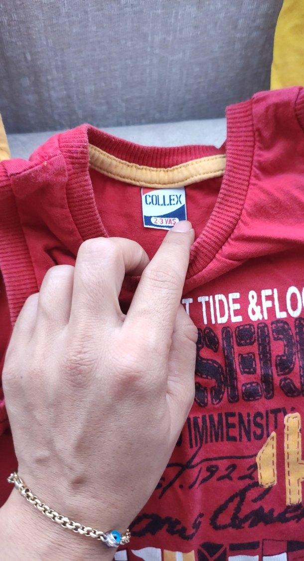 Renkli Baskılı Erkek Çocuk Askısız Tişört - Görsel 2