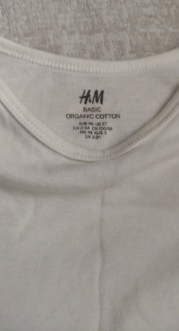 Bebek  Uzun Kollu Beyaz Body - Görsel 2