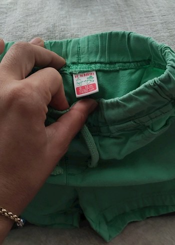 Düğmeli, Pamuklu Erkek Çocuk Şortları - Görsel 3