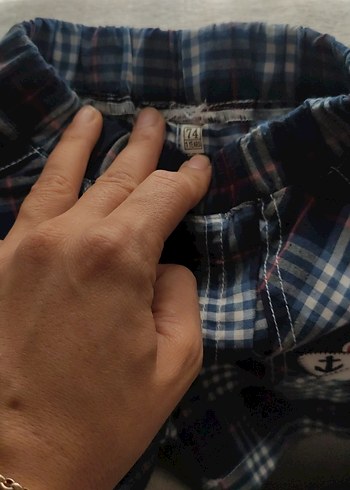 Düğmeli, Pamuklu Erkek Çocuk Şortları - Görsel 2