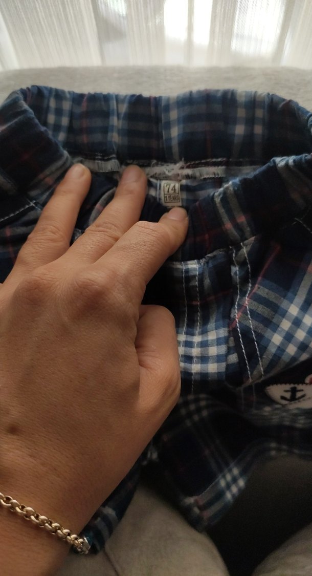 Düğmeli, Pamuklu Erkek Çocuk Şortları - Görsel 2