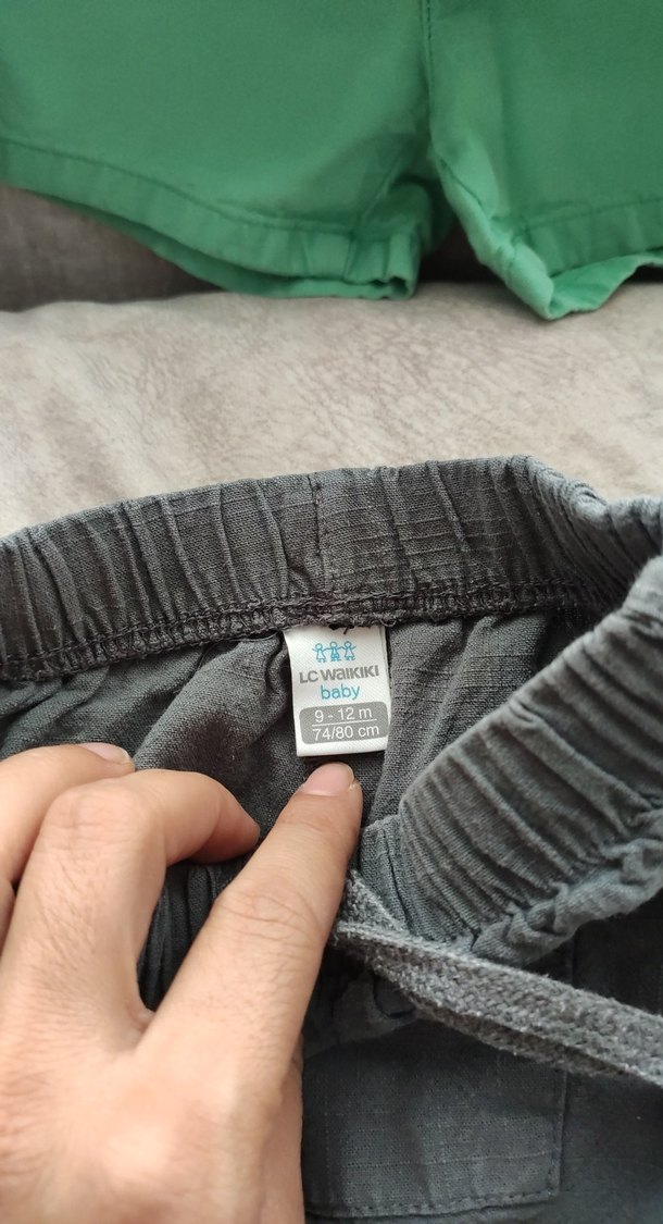 Düğmeli, Pamuklu Erkek Çocuk Şortları - Görsel 5