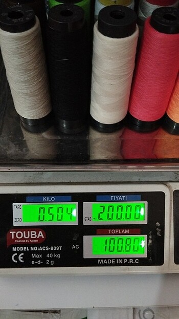 Beden çeşitli Renk 120 ne nolu dikiş ipi