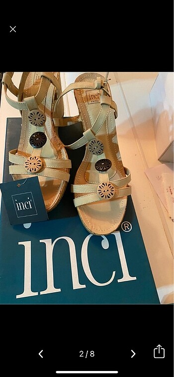 inci İnci sandalet
