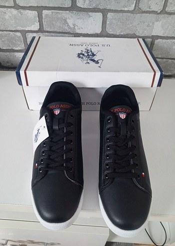 U.S Polo Assn. Siyah Beyaz U.S. Polo Assn. Spor Ayakkabı