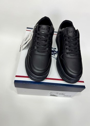 Siyah bayan Spor Ayakkabı Velcro Detaylı - Görsel 7