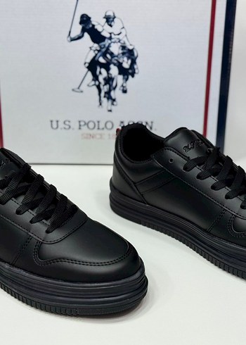 Siyah bayan Spor Ayakkabı Velcro Detaylı - Görsel 2