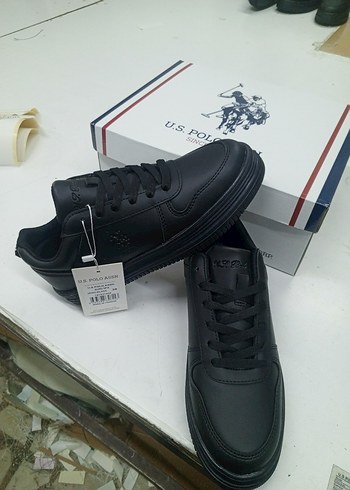 U.S. Polo Assn. Siyah Kadın Spor Ayakkabı - Görsel 6