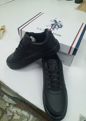 U.S. Polo Assn. Siyah Kadın Spor Ayakkabı - Görsel 3