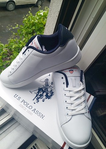 U.S. Polo Assn. Beyaz Erkek Sneaker - Görsel 3