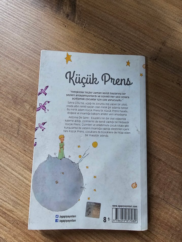 Küçük Prens - Antoine de Saint-Exupéry - Görsel 3