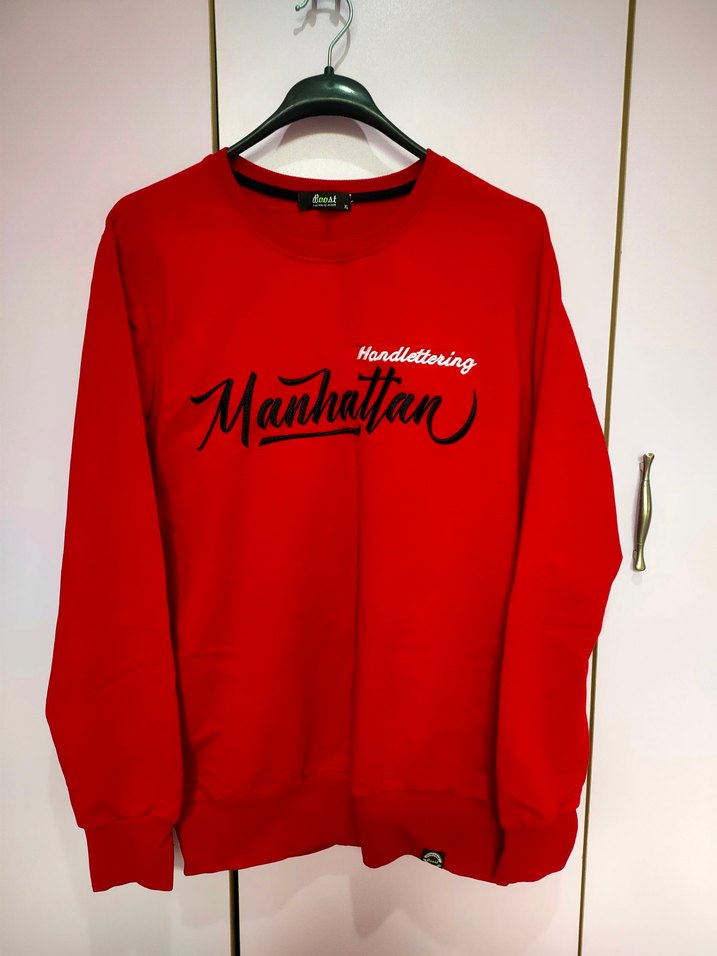 Boost Kırmızı Erkek Sweatshirt - Görsel 2