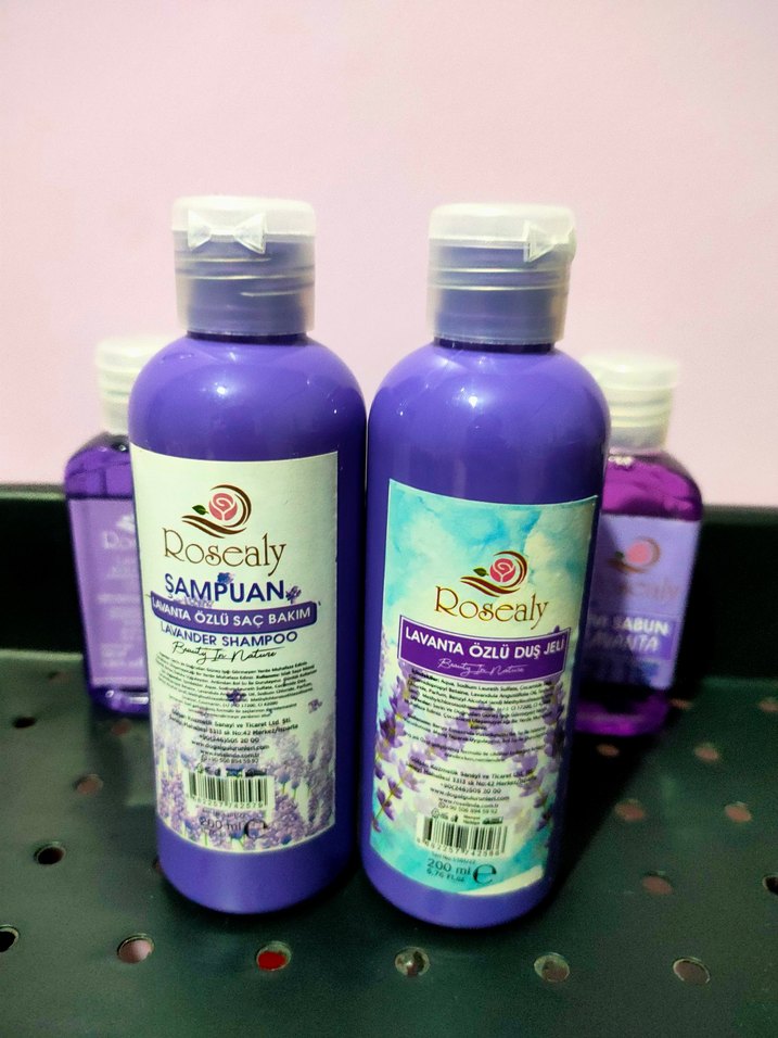 Roscaly Lavanta Özlü Şampuan ve Sıvı Sabun - Görsel 3