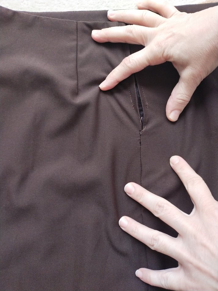 Kadın Kahverengi Uzun Pilili Etek - Görsel 4