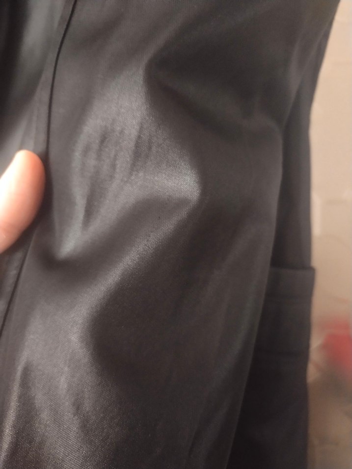 Siyah  Midi Kadın Kaban - Görsel 5