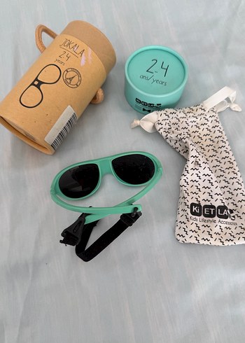 Kietla Marka orjinal Turkuaz Renkli Erkek Çocuk Güneş Gözlüğü - Görsel 4