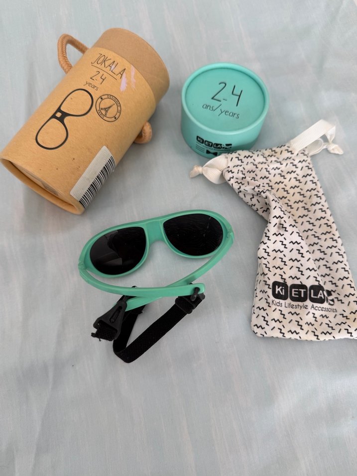 Kietla Marka orjinal Turkuaz Renkli Erkek Çocuk Güneş Gözlüğü - Görsel 4