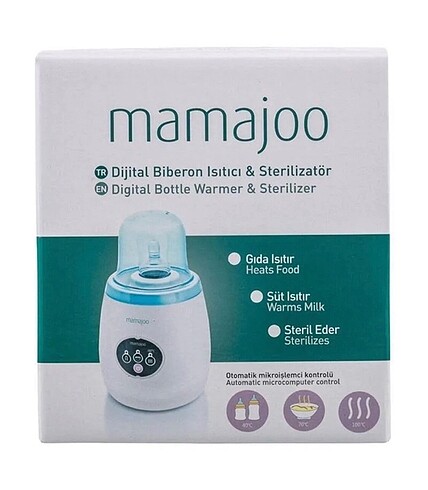 Diğer Mamajoo Biberon ısıtıcı ve Sterilizatör