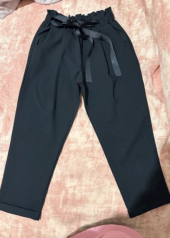 Puantiyeli Pembe Kısa Ceket Ve Kumaş pantolon - Görsel 5