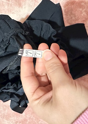 Puantiyeli Pembe Kısa Ceket Ve Kumaş pantolon - Görsel 3