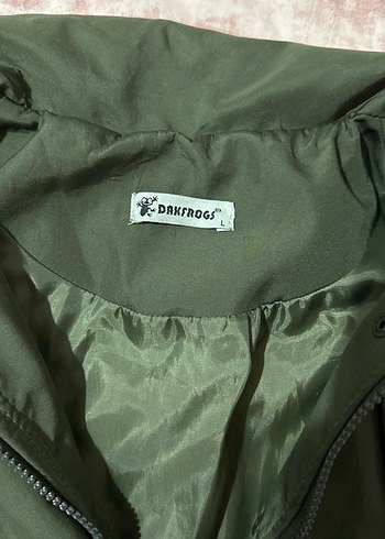 Kadın  Yeşil Kemerli Midi yağmurluk - Görsel 5