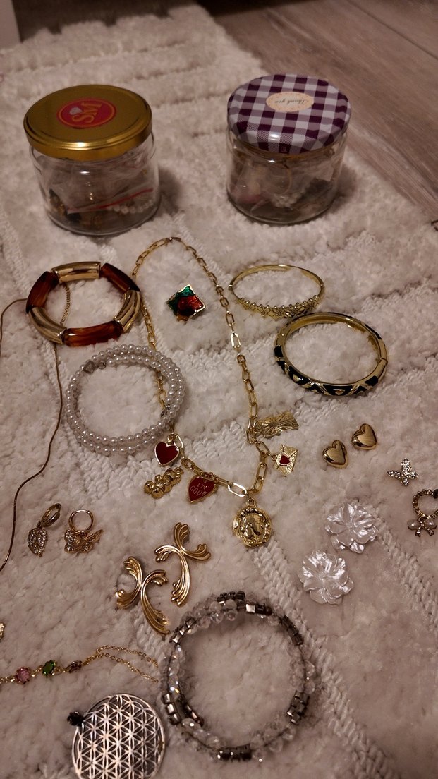 Dopdolu Takı Kavanozu 25 Parça - Görsel 2