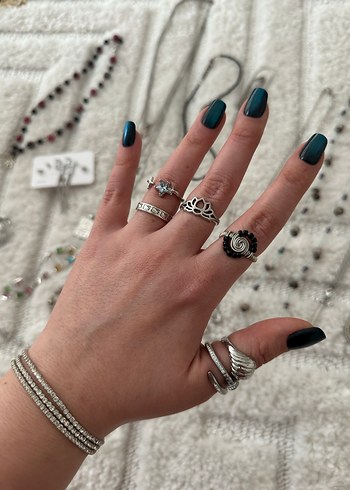 Takı Kavanozu Silver Dopdolu - Görsel 8