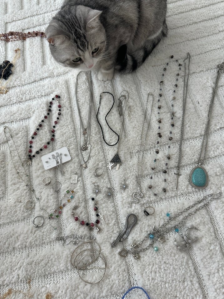 Takı Kavanozu Silver Dopdolu - Görsel 3