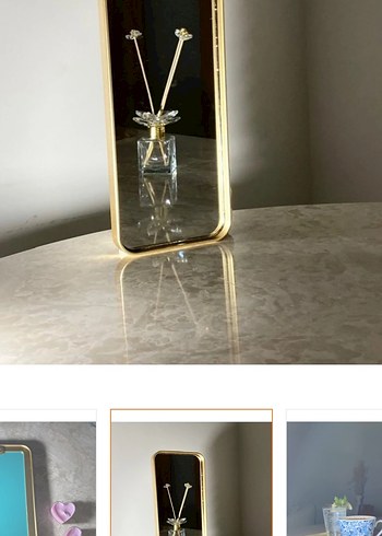 Parlak Altın Renk Tepsi 12x30 cm - Görsel 3