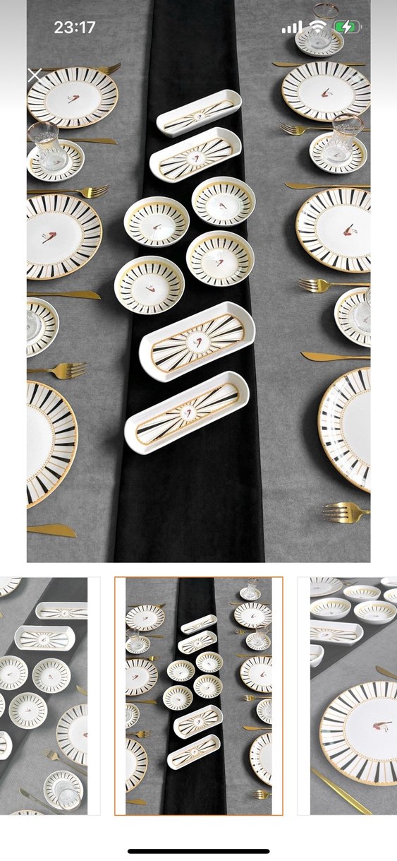 Lüx Seramik Kahvaltı Takımı - Görsel 3