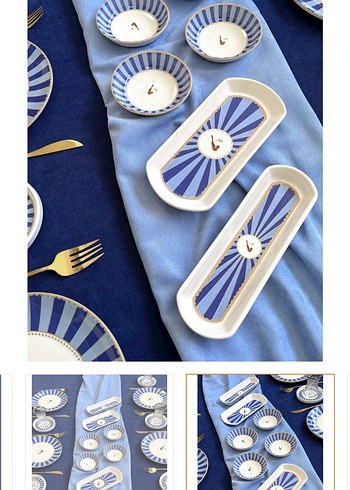 Lüx Seramik Kahvaltı Takımı - Görsel 3