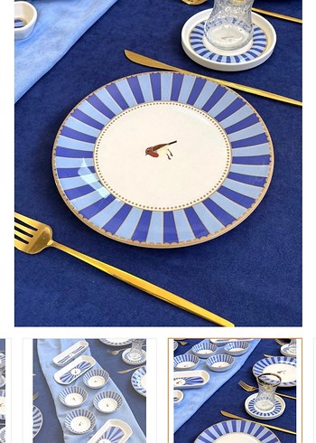 Lüx Seramik Kahvaltı Takımı - Görsel 4