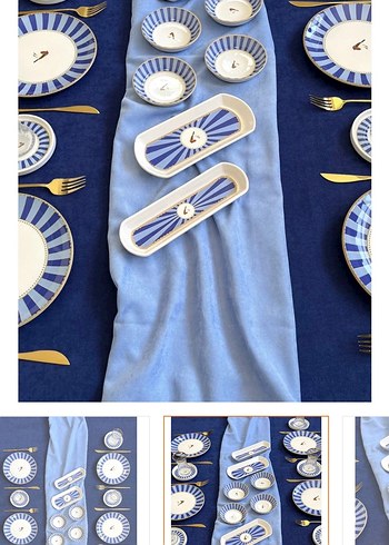 Lüx Seramik Kahvaltı Takımı - Görsel 2