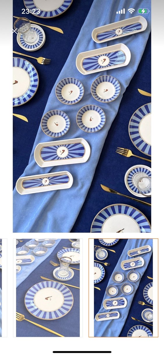 Lüx Seramik Kahvaltı Takımı - Görsel 5