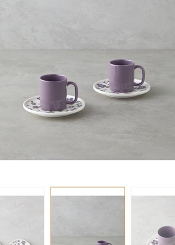 Englısh Home Kişilik 4 Parça Fincan Takımı - Görsel 2