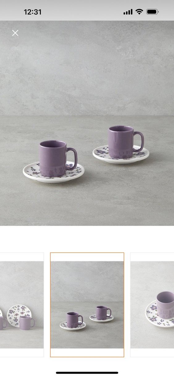 Englısh Home Kişilik 4 Parça Fincan Takımı - Görsel 2