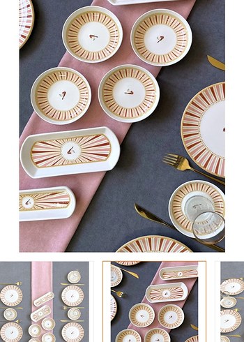 Lüx Seramik Kahvaltı Takımı - Görsel 2