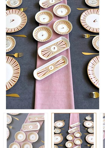 Lüx Seramik Kahvaltı Takımı - Görsel 3