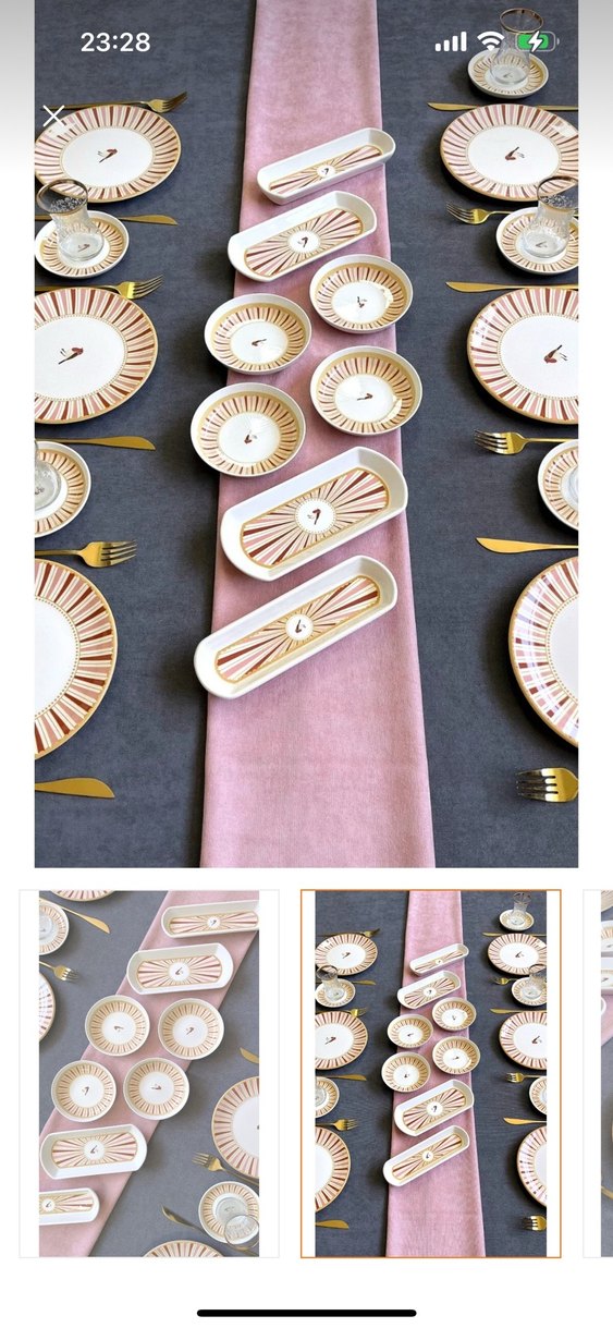 Lüx Seramik Kahvaltı Takımı - Görsel 3