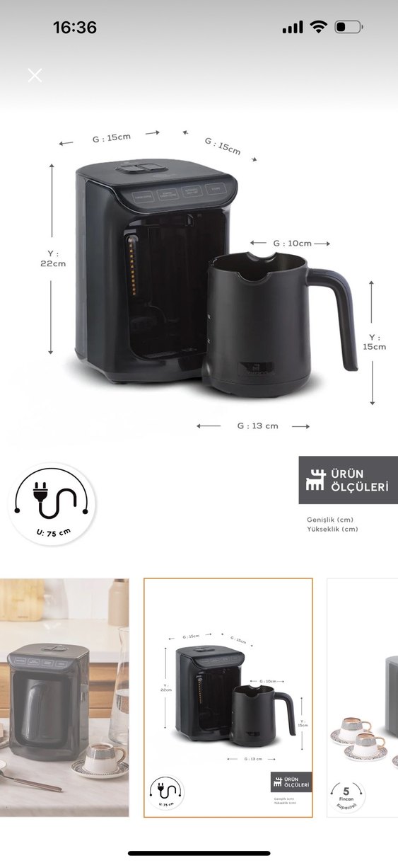 Karaca Hatır Kahve Makinesi - Görsel 2