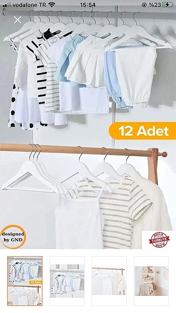 12 Li Bebek Askısı Düzenleyici
