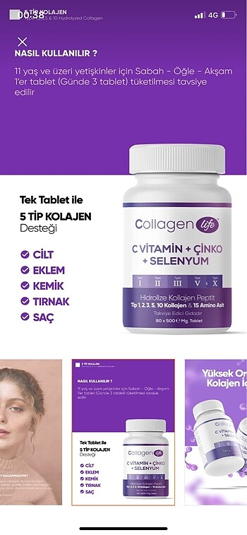 Kolajen / collagen