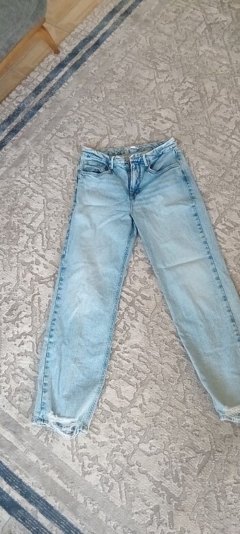 Good american buz rengi kot pantolon 