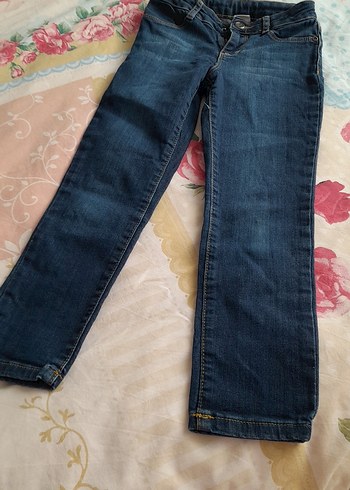 LC Waikiki Erkek Çocuk Mavi Bağcıklı Denim Pantolon
