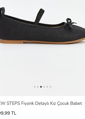 Kız Çocuk Siyah Babet Ayakkabı - Görsel 9