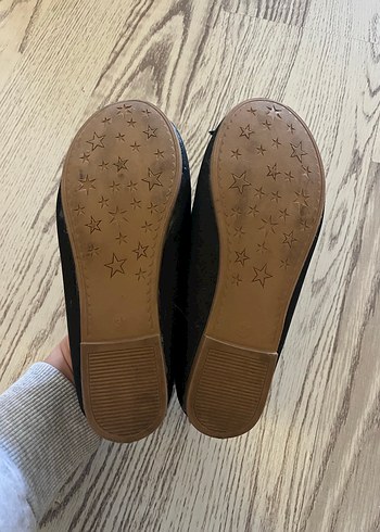 Kız Çocuk Siyah Babet Ayakkabı - Görsel 5