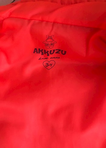 Kız Çocuk Mavi Nakışlı Fermuarlı Yelek - Görsel 2