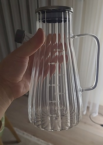 Bambum Gri Kapaklı Beyaz Yağdanlık Seti